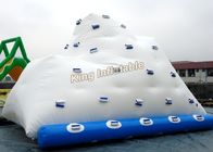 पीवीसी सफेद Inflatable पानी हिमखंड / वयस्कों और बच्चों के लिए पानी के खेल खिलौना उड़ा