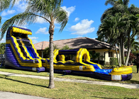 Outdoor Amusement Park Attractive Water Entertainment Big Inflatable Water Slide