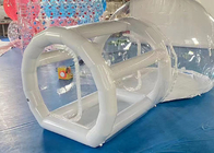 जलरोधक 10 मीटर आउटडोर inflatable बुलबुला तम्बू के साथ 2-3 मिनट डिफलेशन समय के लिए शिविर
