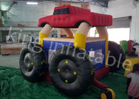 5 * 4 M रंगीन कार Inflatable कूद महल और वाणिज्यिक उछालभरी महल
