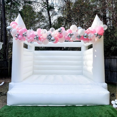 बाउंस हाउस किड्स Inflatable बाउंस हाउस जंपिंग कैसल फॉर किड्स पेस्टल बाउंस हाउस Inflatable Wedding Bouncer