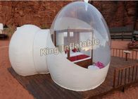 डेरा डाले हुए या सजावट के लिए वाणिज्यिक आउटडोर Inflatable बुलबुला पारदर्शी तम्बू