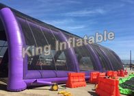 लोकप्रिय पीवीसी Inflatable बेसबॉल बल्लेबाजी पिंजरे Inflatable गति पिंजरे नेट के साथ वयस्क प्रशिक्षण के लिए