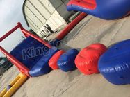 वाटर पार्क उपयोग मनोरंजन के लिए रंगीन Inflatable पानी स्लाइड