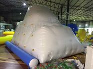 पानी पार्क के लिए पीवीसी तिरपाल विशालकाय सफेद Inflatable पानी खिलौना / Inflatable हिमखंड