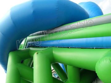 आउटडोर बतख आकार विशाल Inflatable बच्चों और वयस्कों के लिए पानी स्लाइड ऊपर