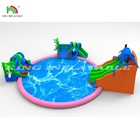मनोरंजन पार्क Inflatable वाटर पार्क खेल बड़े खेल स्लाइड बच्चे खेल का घर आउटडोर खेल का मैदान उपकरण
