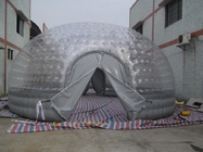 फैक्टरी कस्टम 0.6 मिमी पीवीसी लटकन बुलबुला तम्बू घटना के लिए inflatable स्पष्ट तम्बू