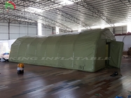 आउटडोर पोर्टेबल पीवीसी inflatable शिविर तम्बू जलरोधक चिकित्सा बचाव हवा तम्बू