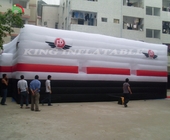विज्ञापन प्रचार प्रदर्शनी के लिए एलईडी लाइट के साथ विशाल inflatable तम्बू inflatable घर तम्बू