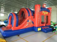 गर्म Inflatable स्पाइडर मैन, इनडोर और आउटडोर उपयोग के लिए Inflatable कूद महल