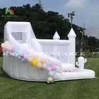 बाउंसर स्लाइड कॉम्बो Inflatable Bouncy House Castle With Slide and Pool Jumping Castle for Kids Adults बच्चों के लिए स्लाइड और पूल जंपिंग कैसल के साथ बाउंसी हाउस कैसल