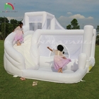 बाउंसर स्लाइड कॉम्बो Inflatable Bouncy House Castle With Slide and Pool Jumping Castle for Kids Adults बच्चों के लिए स्लाइड और पूल जंपिंग कैसल के साथ बाउंसी हाउस कैसल