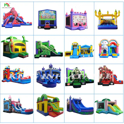 बच्चों के लिए inflatable Moonwalk पानी जंपर बंपर बंसी महल जंपिंग वाणिज्यिक बाउंस हाउस पार्टी किराया