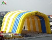 बड़ी inflatable आर्क इमारतों तम्बू खेल inflatable हवा गुंबद सुरंग तम्बू बिक्री के लिए