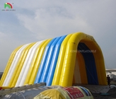 बड़ी inflatable आर्क इमारतों तम्बू खेल inflatable हवा गुंबद सुरंग तम्बू बिक्री के लिए
