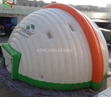 आउटडोर inflatable घटना तम्बू टिकाऊ inflatable लॉन घटना तम्बू सफेद गुंबद तम्बू किराया मूल्य