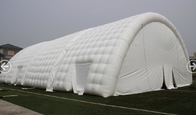 आउटडोर बड़ा inflatable घटना पार्टी गैरेज हैंगर आश्रय तम्बू विशाल ब्लास्ट अप inflatable सुरंग भवन