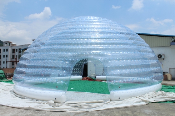 कस्टम वाटरप्रूफ पारदर्शी Lgloo पार्टी टेंट बिक्री के लिए inflatable गुंबद टेंट