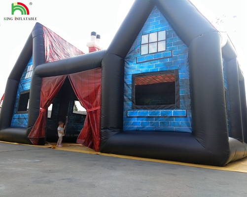 पार्टी के लिए अनुकूलित डिजाइन Inflatable Pub House Inflatable Haunted House Tent