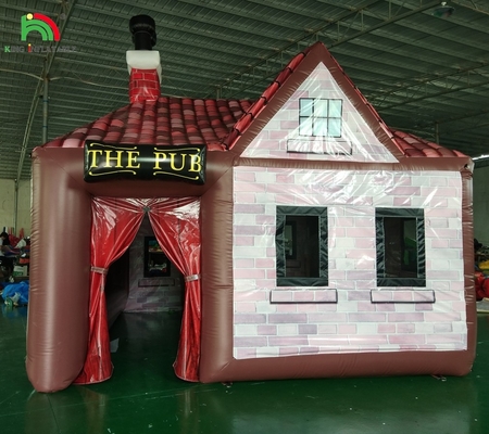 फैक्टरी प्रत्यक्ष थोक पोर्टेबल आउटडोर कैम्पिंग inflatable घर inflatable बियर टेंट inflatable पब पार्टी पीने