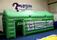 छोटे हरे रंग की पीवीसी Inflatable घटना तम्बू / प्रदर्शनी Inflatable घन तम्बू