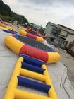 पीवीसी Inflatable पानी पार्क / Inflatable पानी Trampoline और परिवार के लिए स्लाइड