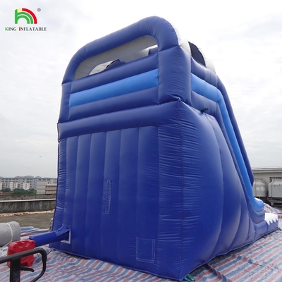 वाणिज्यिक विशाल जल स्लाइड inflatable बच्चे आउटडोर पूल के साथ inflatable पानी स्लाइड