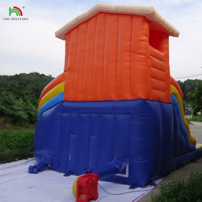 कारखाने की कीमत डबल स्लाइड inflatable पानी स्लाइड वाणिज्यिक पानी स्लाइड