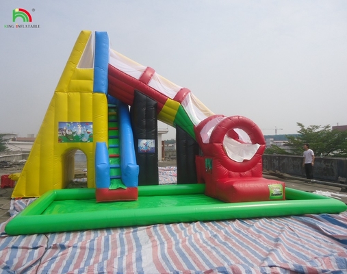 अनुकूलित वाणिज्यिक महल बच्चे inflatable खेल का मैदान Trampoline पानी स्लाइड जंपिंग Combo Bouncer