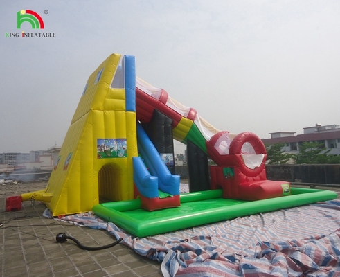 अनुकूलित वाणिज्यिक महल बच्चे inflatable खेल का मैदान Trampoline पानी स्लाइड जंपिंग Combo Bouncer