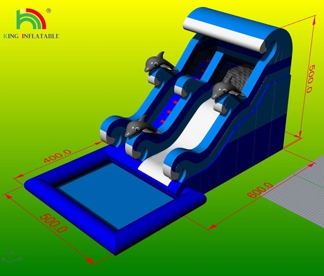 गर्म बिक्री पानी स्लाइड inflatable वाणिज्यिक inflatable पानी स्लाइड पूल के साथ inflatable पानी स्लाइड थोक