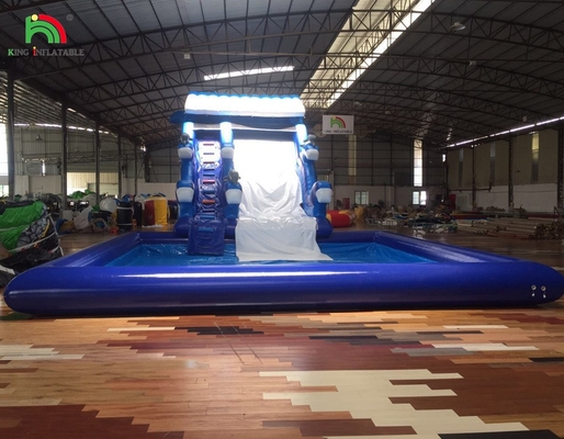 गर्म बिक्री पानी स्लाइड inflatable वाणिज्यिक inflatable पानी स्लाइड पूल के साथ inflatable पानी स्लाइड थोक