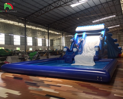 गर्म बिक्री पानी स्लाइड inflatable वाणिज्यिक inflatable पानी स्लाइड पूल के साथ inflatable पानी स्लाइड थोक