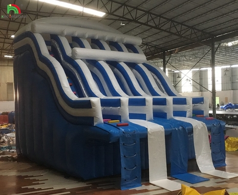उच्च गुणवत्ता वाले आउटडोर inflatable पानी स्लाइड / वाणिज्यिक inflatable पानी स्लाइड