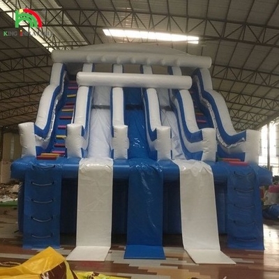 उच्च गुणवत्ता वाले आउटडोर inflatable पानी स्लाइड / वाणिज्यिक inflatable पानी स्लाइड