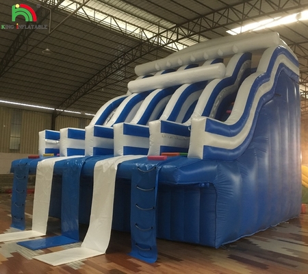 उच्च गुणवत्ता वाले आउटडोर inflatable पानी स्लाइड / वाणिज्यिक inflatable पानी स्लाइड
