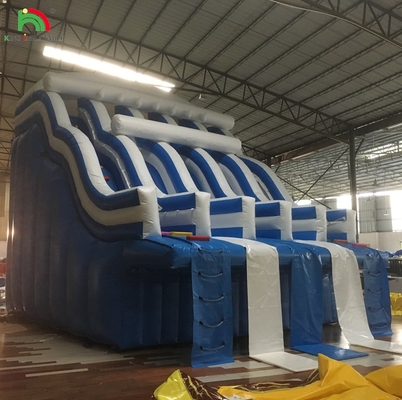 उच्च गुणवत्ता वाले आउटडोर inflatable पानी स्लाइड / वाणिज्यिक inflatable पानी स्लाइड