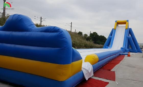 अनुकूलित वयस्क आकार inflatable वाटर पार्क उपकरण ब्लो अप पानी स्लाइड
