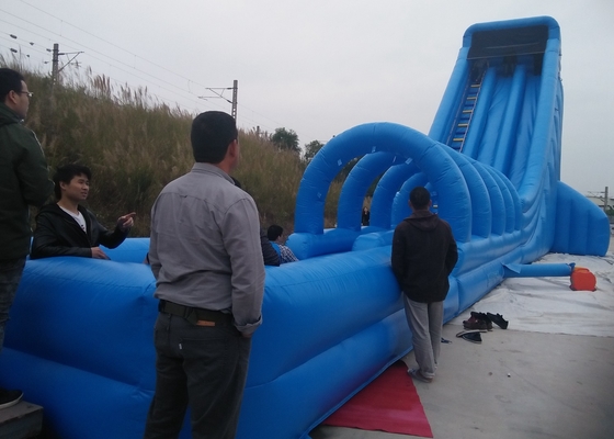 अनुकूलित वयस्क आकार inflatable वाटर पार्क उपकरण ब्लो अप पानी स्लाइड