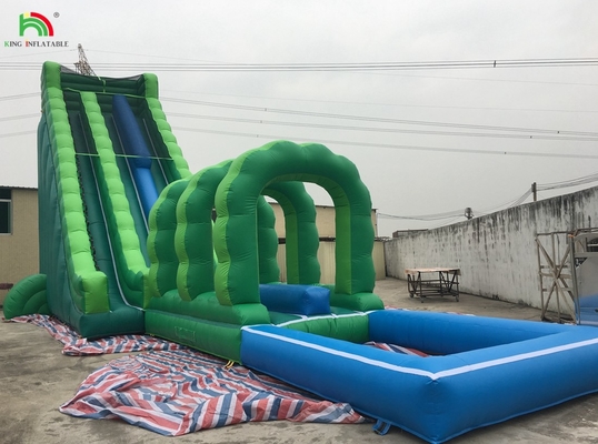वाणिज्यिक पूल स्लाइड विशाल inflatable स्लाइड सिटी आउटडोर मनोरंजन पार्क inflatable स्लाइड बिक्री के लिए