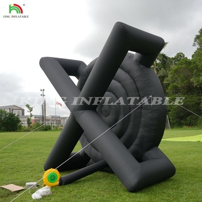 आउटडोर inflatable फुटबॉल डार्ट्स बोर्ड के साथ 8pcs फुटबॉल बॉल 370W ब्लोअर समर्थन फ्रेम के लिए किक डार्टबोर्ड खेल खेल