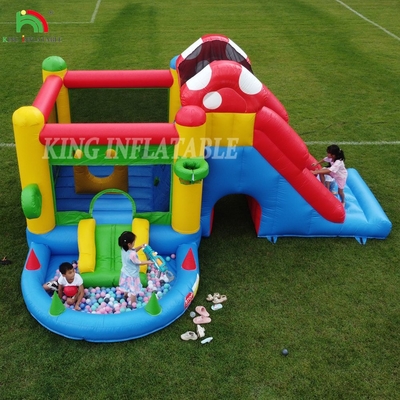 वाणिज्यिक Inflatable Bounce House Kids बाधा बाउंस कैसल आउटडोर इनडोर के लिए