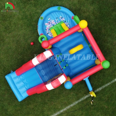 वाणिज्यिक Inflatable Bounce House Kids बाधा बाउंस कैसल आउटडोर इनडोर के लिए