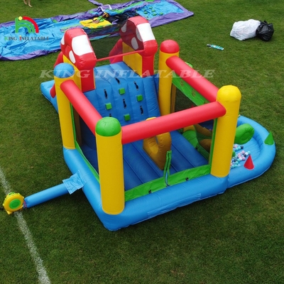 वाणिज्यिक Inflatable Bounce House Kids बाधा बाउंस कैसल आउटडोर इनडोर के लिए