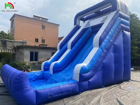 बच्चों के लिए पूल स्लाइड के साथ वाणिज्यिक inflatable पानी स्लाइड inflatable