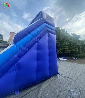 बच्चों के लिए पूल स्लाइड के साथ वाणिज्यिक inflatable पानी स्लाइड inflatable