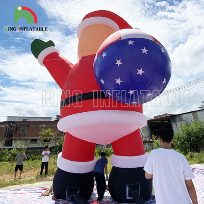 20 फीट 26 फीट 33 फीट विज्ञापन के लिए क्रिसमस पार्टी सजावट के लिए inflatable सांता क्लॉस