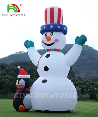 26/33FT आउटडोर क्रिसमस स्नोमैन inflatable विशाल inflatable स्नोमैन के साथ ब्लोअर क्रिसमस के लिए छुट्टी इनडोर आउटडोर पार्टी उद्यान यार्ड सजावट