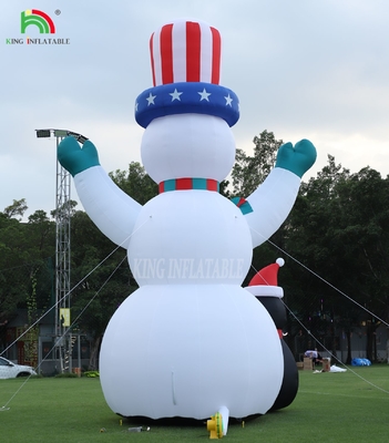 26/33FT आउटडोर क्रिसमस स्नोमैन inflatable विशाल inflatable स्नोमैन के साथ ब्लोअर क्रिसमस के लिए छुट्टी इनडोर आउटडोर पार्टी उद्यान यार्ड सजावट